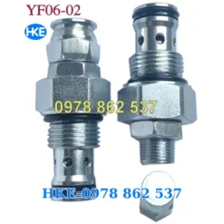 Van chỉnh áp thuỷ lực Cartridge RV08-01, RV06-02, RV02-Y1, YF06-02(Ø 19-15.8mm)