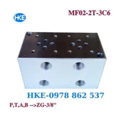Đế van thuỷ lực 02 MF-02-2tep-3C6