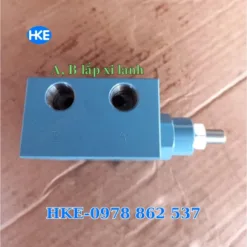 Đế van thuỷ lực 02-có chỉnh áp lắp van điện thuỷ lực DSG-02/DSG-01/4WE6