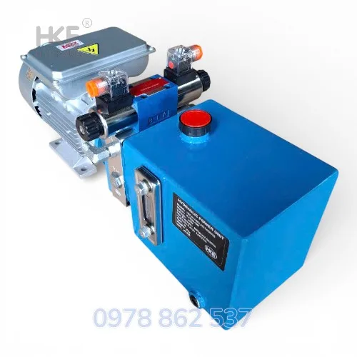 Bộ nguồn thủy lực máy ép biển số 220V 1HP