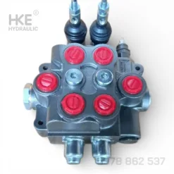 Van gạt tay thủy lực AKON KVM162C 2 cần – Ren 27 (3/4")