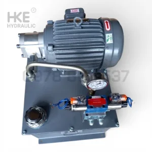 Bộ nguồn thủy lực 3 pha 380V 2.2kW 40L – Bơm HGP-3A-F12 10MPa