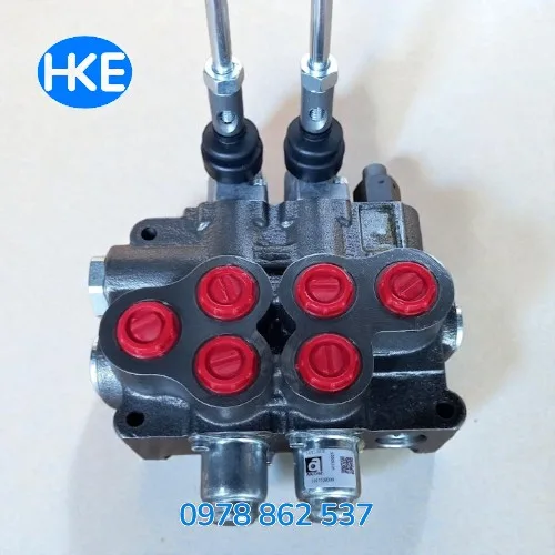 Van gạt tay thủy lực 2 cần AKON AMV702B 80L 315 bar ren 21