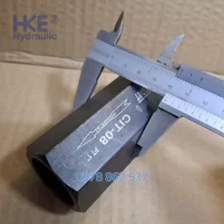 Van 1 chiều thủy lực CIT-08 ren 34mm, lưu lượng 160 L/phút, chịu áp 315 bar. HKE Hydraulic