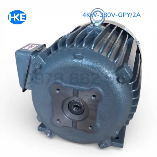 Mô Tơ 3 Pha 4kW Cốt Âm 12.5mm Lắp Bơm nhông thuỷ lực 2A/GPY
