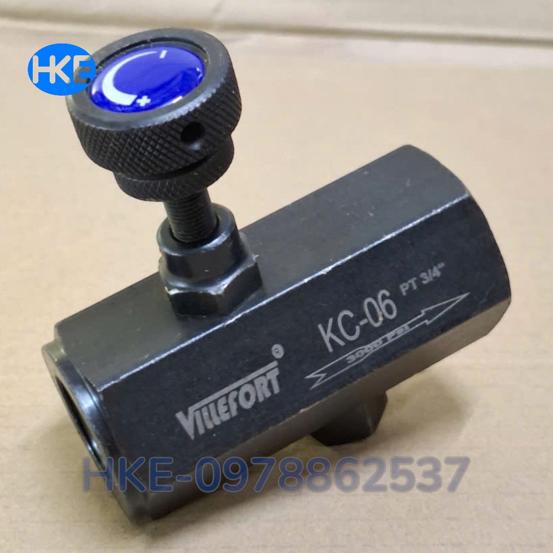 van tiết lưu thủy lực KC-06 HKE hydraulic