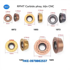 Mảnh dao RPMT Carbide