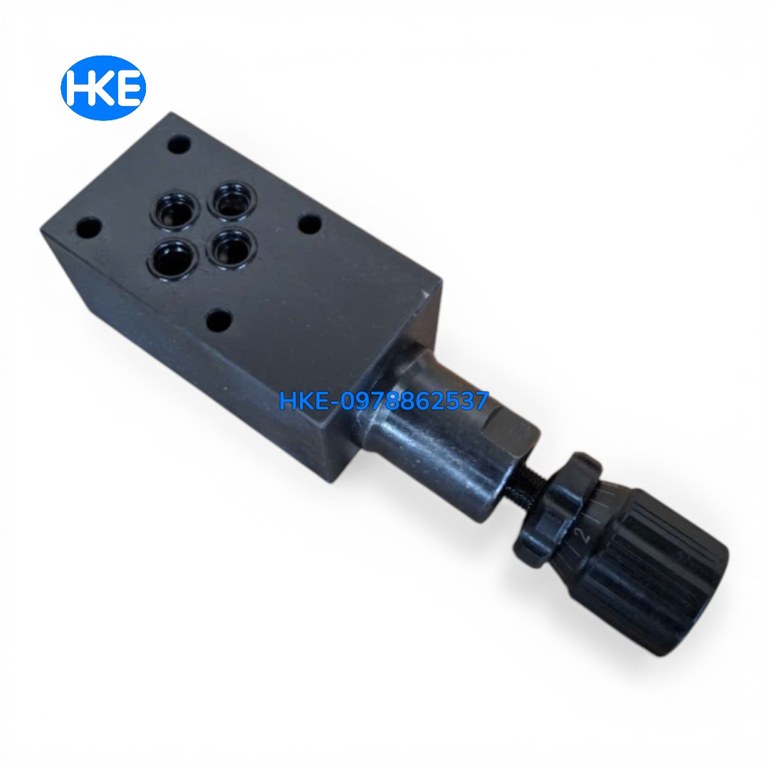 Van An Toàn Thủy Lực MRV-02P Gắn Đế DSG-02 Chỉnh Áp Xả Tràn