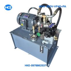 Bộ nguồn thủy lực 3 pha 380V VP40-GPYF6R áp 200 bar - HKE hydraulic