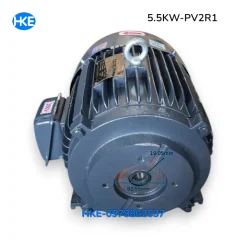 Mô tơ 3 pha 5.5kW cốt âm 19mm Lắp Bơm lá áp cao PV2R1 tại HKE Hydraulic