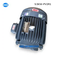 Mô tơ 3 pha 5.5kW cốt âm 19mm Lắp Bơm lá áp cao PV2R1 tại HKE Hydraulic