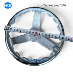Tay Quay Gang D190 Mạ Niken Chịu Lực Cao | HKE Hydraulic