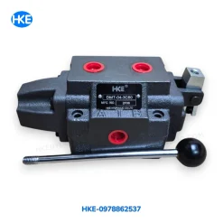 Van gạt tay DMT-04-3C60 1/2 inch 3 vị trí 4 cửa thủy lực HKE
