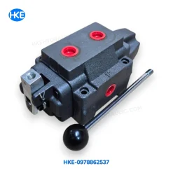 Van gạt tay DMT-04-3C60 1/2 inch 3 vị trí 4 cửa thủy lực HKE