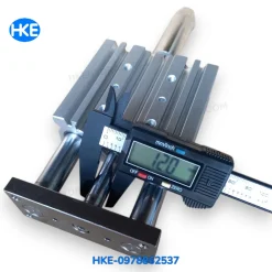 Xi lanh ba trục MGPMJ 25x50-50 dẫn hướng chống xoay khí nén HKE Hydraulic