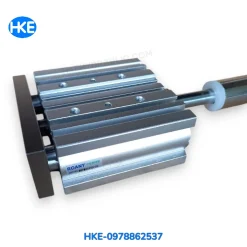 Xi lanh ba trục MGPMJ 25x50-50 dẫn hướng chống xoay khí nén HKE Hydraulic