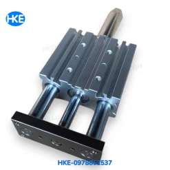 Xi lanh ba trục MGPMJ 25x50-50 dẫn hướng chống xoay khí nén HKE Hydraulic