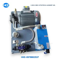 Bộ nguồn thủy lực 40 lít VP2070-FA3 có két giải nhiệt AH0608T-HKE hydraulic