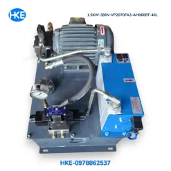 Bộ nguồn thủy lực 40 lít VP2070-FA3 có két giải nhiệt AH0608T-HKE hydraulic