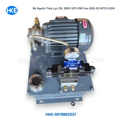 Bộ nguồn thủy lực GPY-F6R dùng cho bàn lật máy đá.