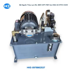Bộ nguồn thủy lực 25L có van một chiều CIT-03.