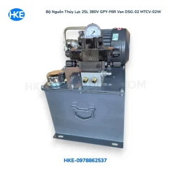 Bộ nguồn thủy lực sử dụng van DSG-02-3C60 và MTCV-02W.