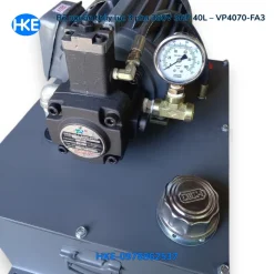 Bộ nguồn thủy lực 3 pha 380V 3HP 40L – VP4070-FA3 áp 70bar chính hãng HKE hydraulic