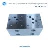 Đế van thủy lực NG10 CETOP5 lắp 2 van DSG03 tương thích van 3C2 cổng PT1/2 HKE Hydraulic