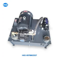 Van điện từ DSG-03-3C60 lắp trên bộ nguồn thủy lực 40L.