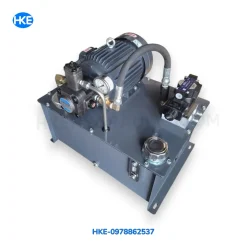 Chi tiết bơm cánh gạt VP4070-FA3 trên bộ nguồn thủy lực.