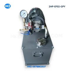 Bộ nguồn thủy lực 2HP 380V thùng dầu 25L HKE Hydraulic