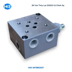 đế van thủy lực DSG02 có chỉnh áp