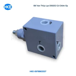 đế van thủy lực DSG02 có chỉnh áp