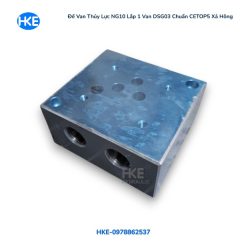 Đế van điện từ NG10 bằng thép C45