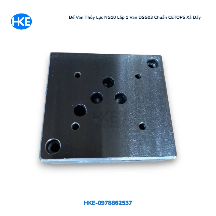 Đế van CETOP5 NG10 1 trạm
