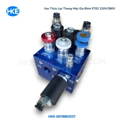 Van thủy lực thang máy gia đình ET02 220V 380V HKE Hydraulic