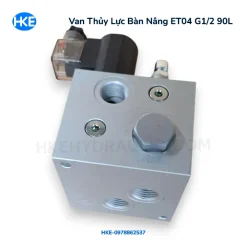 Van Thủy Lực Bàn Nâng ET-04 G1/2 Chính Hãng - HKE Hydraulic