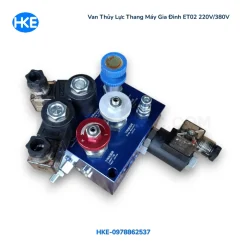 Van điều khiển bộ nguồn thủy lực thang máy ET02 chính hãng