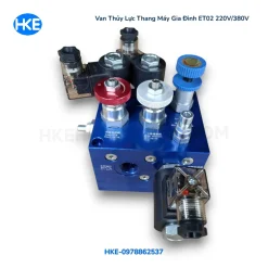 Van thủy lực ET02 cho thang máy gia đình vận hành êm ái
