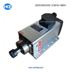 Động cơ trục chính GDZ105X102-3.5 380V ảnh mặt sau thân máy