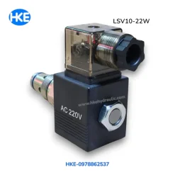 Van điện từ cartridge LSV10-22W 220V AC, 350 bar, 70 L/phút - Ảnh 10