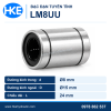Bạc đạn tuyến tính LM8UU dạng trụ kín cho trục phi 8, kích thước 8 × 15 × 24 mm
