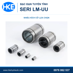 Dải bạc đạn tuyến tính LM-UU dạng trụ kín với nhiều kích cỡ