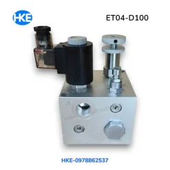 Van thủy lực bàn nâng ET04-D100, góc nhìn bên hông