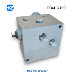 Van thủy lực bàn nâng ET04-D100, góc nhìn phía dưới