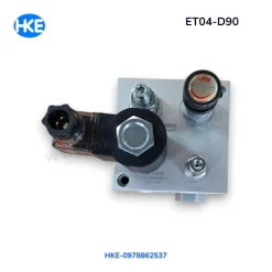 Van thủy lực bàn nâng ET04-D90, ảnh thực tế góc 7, cổng G1/2, lưu lượng tối đa 40 L/phút