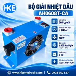 Bảng thông số két giải nhiệt dầu AH0608T-CA