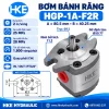 Bơm nhông HGP-1A-F2R 2cc – bản vẽ kích thước lắp đặt HKE