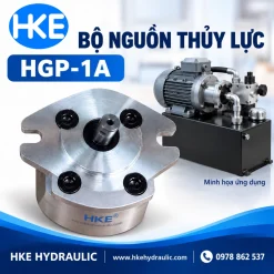 Bơm HGP-1A – minh họa ứng dụng bộ nguồn thủy lực