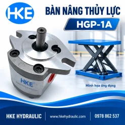 Bơm HGP-1A – minh họa ứng dụng bàn nâng